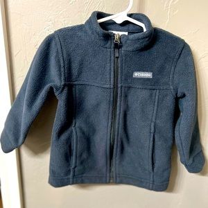 Toddler Columbia zip fleece in Navy 18-24 month